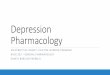 Depression Pharmacology - Laulima : Gateway : Welcome ·  · 2016-08-20Depression Pharmacology UNIVERSITY OF HAWAI‘I HILO ... weight loss, dry mouth, nausea, blurred ... Central