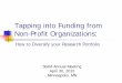 Tapping into Funding from Non-Profit Organizations Library/SGIM/Communities/Research...Tapping into Funding from Non-Profit Organizations: ... Sunil Kripalani, ... junior faculty within