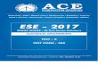 : 2 : ESE MAINS - ACE Engineering Academy - Leading ... 2 : ESE MAINS ACE Engineering Academy Hyderabad|Delhi|Bhopal|Pune|Bhubaneswar| Lucknow|Patna|Bengaluru|Chennai|Vijayawada|Vizag|Tirupati|Kukatpally