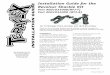 TERAFLEX Revolver Shackle Instructions PDF · Installation Guide for the Revolver Shackle Kit Part #001033000(RYJ-F) Part #001034000 (RYJ-R) Thank you for purchasing TeraFlex revolver