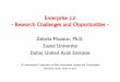 Enterprise 2.0 - Research Challenges and Opportunities · - Research Challenges and Opportunities - Zakaria Maamar, ... • Structured vs. Unstructured Business Processes ... Journal