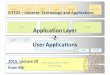 EITF25 -20151207-10 application layer -2- user applications · Application Layer-2-User Applications 2015, Lecture 10 KaanBür ... Technology and Applications 2 Application Layer