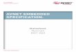 AvnET EmBEddEd SpEcificATion. software writer is protected from low-level programming by the comprehensive Application Programming Interface (API) supplied in the Software Development