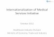 Internationalization of Medical Services Initiative research on advanced medical devices in Russia China International pathological diagnosis services project Russia Japanese-style