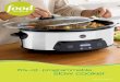 -qt. programmable slow cooker - Kohl's Corporate … · 10 Food Network Food Network 11 Note: If you are moving the slow cooker, grasp the unit by the base unit handles; use pot holders
