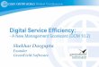 Digital Service Efficiency - GreenField Soft · • How does one measure the new processes are being managed effectively? ... “Digital Service Efficiency ... Cabinet Internal Temperature