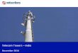 Telecom Towers India - MarketResearch · Telecom Industry – Overview TELECOM ... TELECOM TOWERS IN INDIA 2014.PPT Telecom Tower ... Porter’s Five Forces Analysis SAMPLE Bargaining