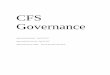 CFS Governance - University of South Florida · CFS Governance Council ... mission and the purpose of the mission. Our beliefs are demonstrated ... titles with “Research,” “Clinical,”