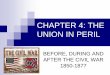 CHAPTER 4: THE UNION IN PERILmrsalz.weebly.com/uploads/1/0/5/8/10583420/a_c_4_us_chapter_4.pdfchapter 4: the union in peril before, during and after the civil war 1850-1877 . the divisive