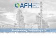 Flow Metering Solutions by AFH - Skid Packages Metering Solutions by AFH. ZCE 11 ZCE 5 ZCE 15 ... custody transfer Additive and Blending ; ... Blending skid ZT Helical Turbine