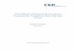 The Effects of Exporting on Labour Productivity: … Effects of Exporting on Labour Productivity: Evidence from German Firms Johannes Schwarzer March 2017 CEP Working Paper2017/2