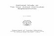National Study on Ten Year School Curriculum Implementationncert.nic.in/rightside/links/10YRSNCERT.pdf · Ten Year School Curriculum ... agency for curriculum construction, ... 10