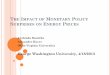 HE IMPACT OF MONETARY POLICY URPRISES ON E Pforcpgm/Basistha_slides.pdf · THE IMPACT OF MONETARY POLICY SURPRISES ON ENERGY PRICES Arabinda Basistha Alexander Kurov (West Virginia