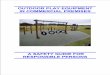 OUTDOOR PLAY EQUIPMENT IN COMMERCIAL … equipment in Commercial Premises Page 11 Equipment All equipment should have a suitable and sufficient risk assessment carried out on it. Information