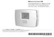 69-1968EFS 08 - PRO 1000/2000 Series · 1 ENGLISH /PRO 1000 / 2000 Series Programmable and Non-programmable Thermostats This manual covers the following models: System …