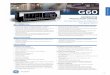 Comprehensive protection for generators KEy BEnEFIts ... · The G60 Generator Protection System provides comprehensive protection for medium and large generators, including large