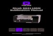 Subli Print Ricoh SG3110DN Manual - Pro World · Index Ricoh SG3110DN Installation P.1 Driver Setup P.6 CorelDRAW Setup (CorelDRAW 10 - X4 & X5/X6) P.9