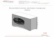 Reversible inverter air/water heatpump Hydra · THERMICS ENERGIE s.r.l. Via dell'Olmo, 37/2 – 33030 VARMO (UD) - ITALY Partita IVA C.F. e NR.ISCR.R.I.UD: 02700000306 R.E.A.: 281298