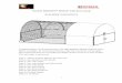 CLUCK WAGONTM Mobile Chicken Coop - Tractor … · 1 CLUCK WAGONTM Mobile Chicken Coop Assembly Instructions Congratulations on purchasing your new FREE RANGETM Mobile Chicken Coop