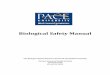 Biological Safety Manual - PACE UNIVERSITY · Biological Safety Manual The Biological Safety Manual is Reviewed and Updated Annually By Environmental Health & Safety 116A Dow Hall