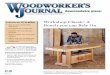 Workshop Classic:A Bench you can Rely On - Woodworking€¦ · To download these plans, ... Workshop Classic:A Bench you can Rely On ... last bench dog and the wide open vise jaw