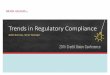 Trends in Regulatory Compliance - ACUIA.org Session 11... · Elements of an Effective BSA/AML ... •Proper Documentation of fieldwork and program ... beneficial ownership information,