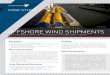 Martin Bencher OFFSHORE WIND SHIPMENTS - Intermarineintermarine.com/.../2018/01/CaseStudy_OffshoreWindShipments.pdf · loadout and discharge operations.” OFFSHORE WIND SHIPMENTS