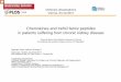 Chemokines and trefoil factor peptides in patients ... Lebherz-Eichinger/Ph… · Chemokines and trefoil factor peptides in patients suffering from chronic kidney disease Defensio