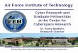 Air Force Institute of Technology - Cedarville Universitypeople.cedarville.edu/Employee/kshomper/cs4810_web/CyberCorp Bri… · Air Force Institute of Technology ... systems, Cryptography,