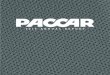2016 Annual Report - Home |paccar · 3 TO OUR SHAREHOLDERS PACCAR is celebrating 111 years of success and delivered very good revenue and net profits to its shareholders in 2016
