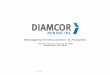 Management Discussion & Analysis - Diamcor Mining€¦ · Management’s discussion and analysis (“MD&A”) ... The Company acquired the Krone-Endora at Venetia project from DeBeers,