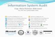 Information System Audit - alphapeeler.sourceforge.netalphapeeler.sourceforge.net/uit/2016_spring/Audit/week06a.pdf · administration, network analysis, ... Configuration | Windows