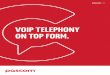 VOIP TELEPHONY ON TOP FORM. - pascom · considering a VoIP phone system for ... In our “Switching to VoIP Guide” we ... configure your phone system and get calling. A cloud solution