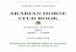 ARABIAN HORSE STUD Arabian Horse Stud Book Vol XXVII.pdf · United Arab Emirates . ARABIAN HORSE 