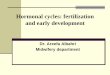 Hormonal cycles: fertilization and early developmentsite.iugaza.edu.ps/abahri/files/2016/10/the-hormone-cycle... · Hormonal cycles: fertilization and early development ... endometrium