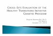 Brigg,itte Manteuffel, Ph.D. ICF Macro October 27, 2010 · The HTI study Existing national data ... Youth Program Fidelity Assessment tool, ... 11/5/2010 1:10:49 PM 