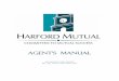 AGENT'S MANUAL Commercial - harfordmutual.biz€¦ · (If you would like to be included in the Agency Locator page on our web site, please e-mail your e-mail address and/or your Home