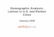 Demographic Analysis: Latinos in U S and PartnerLatinos … · Demographic Analysis: Latinos in U S and PartnerLatinos in U.S. and Partner ... South American 1% P t Ri ... Bronx Manhattan