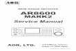 AR-8600 Service Manual.pdf · AØR WIDE RANGE RECEIVER AR8600 MARK2 Service Manual o o o 000 AOR, LTD. 2-6-4 Misuji, Taito-ku Tokyo 111-0055 Japan 2002 e AOR,LTD. ARa6-2Sv / 021022