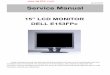 15” LCD MONITOR DELL E153FPc - go-gddq.com · 15” lcd monitor dell e153fpc these documents are for repair service information only.every reasonable effort ... lcd panel response