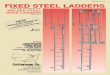 BULLETIN FL-219 FIXED STEEL LADDERS - Conveyor … · Cotterman fixed steel ladders are designed for use where safe, ... F23WC F24WC F25WC F26WC F27WC F28WC F 9WC F30WC 61 70 78 87
