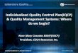 Individualized Quality Control Plan(IQCP) & Quality ...€¦ · Individualized Quality Control Plan(IQCP) ... Individualized Quality Control Plan D) ... • Records for all types