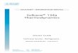 Solkane 134a Thermodynamics - Refripro · SOLVAY FLUOR GmbH Solkane®134a Thermodynamics Release 1.05 SFD-AK T/09.04/01/E 2 1 Units and Symbols Symbol Unit Meaning/Definition A, …