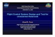 Flight Control System Design and Test for Unmanned Rotorcraft · Flight Control System Design and Test for Unmanned Rotorcraft ... Aviation & Missile RD&E Center – Flight Control