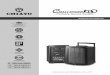 OPERATION MANUAL - CIE-Group · 1 34 Challenger 1000 Operation Manual Congratulation and thank you for the purchase of this all-in-one portable sound system. To ensure a trouble-free