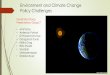 Environment and Climate Change - Dr. Marri Channa … 07.pdf · Environment and Climate Change ... Industry Transport Building Sector ... Indian National Action Plan on Climate Change