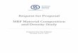 Request for Proposal MRF Material Composition and Density ... Material Composition Study … · Request for Proposal MRF Material Composition ... 1.2 2017 Project ... complete a two-series