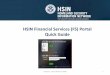 HSIN FS Portal Quick Guide - Front page · HSIN FS Portal Quick Guide Treasury - Quick Guide to HSIN 6 4. The “Financial Services Document Library” displays additional metadata