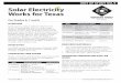 TEACHER OVERVIEW UNIT OF STUDY NO. 9 Solar …maeresearch.ucsd.edu/kleissl/TIES/TX/K6-8_SolarElectricityTexas... · Unit of Study No. 9 SOLAR ELECTRICITY WORKS FOR TEXAS – 1 