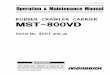 MST-800VD - cautrac.com · MST-800 VD Serial No ... 2.8 Fuse box in control panel box 2-17 2.9 Fuses and fusible link inside wiring harness 2-18